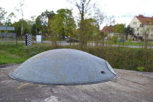 Torun, PL: Test tower within the Museum of Armoured