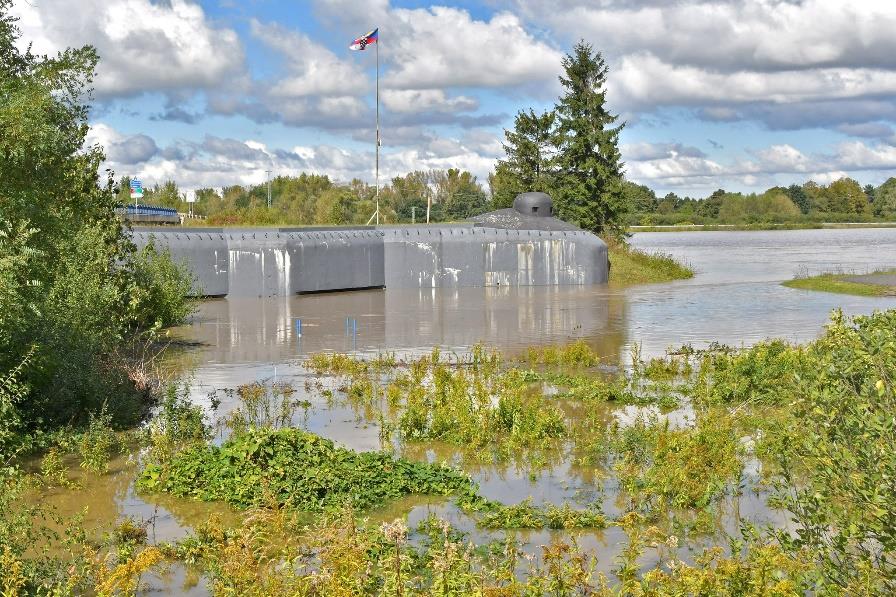 Alluvione 2024 - Monumenti della fortezza in difficoltà