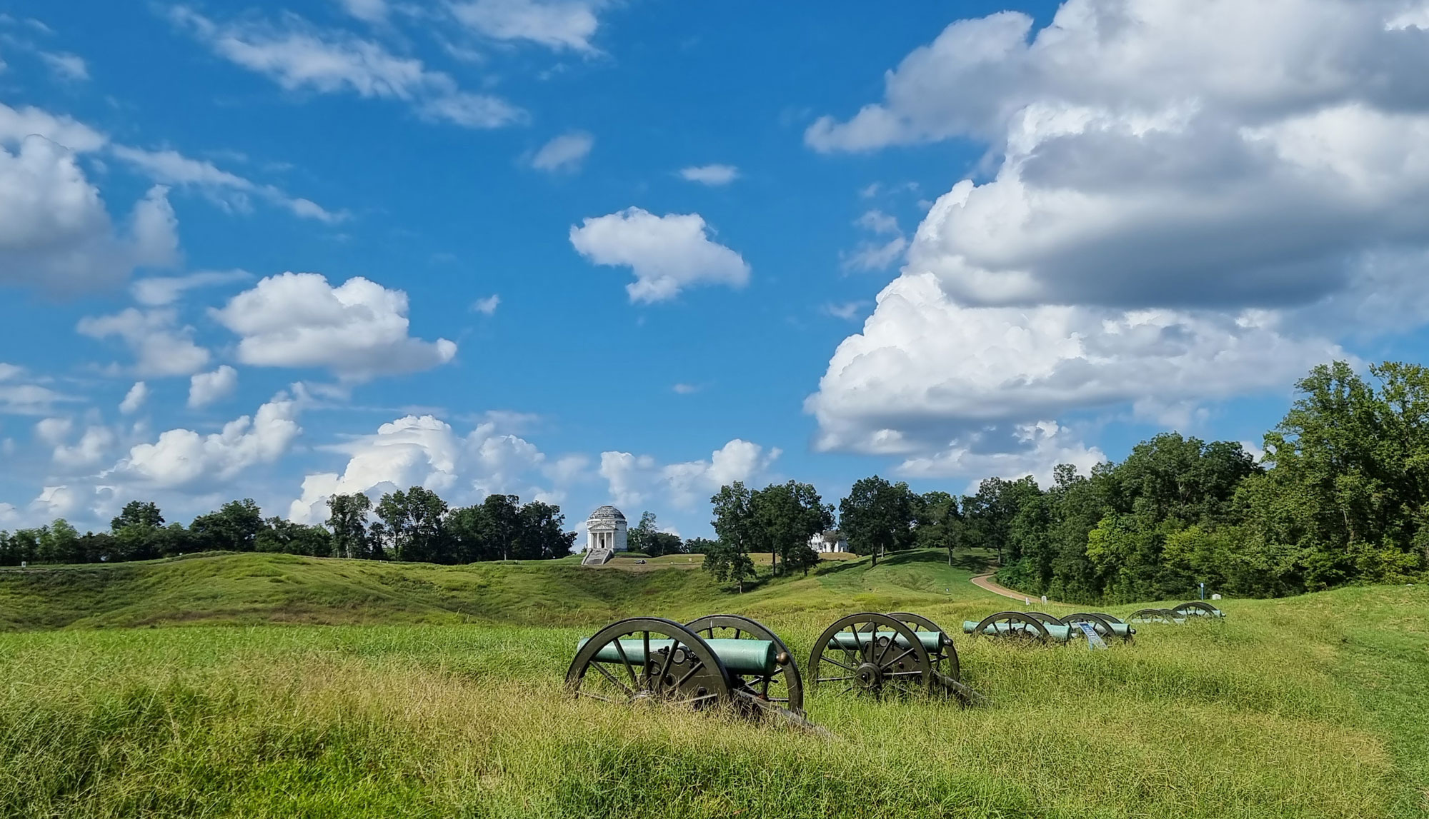 Parco militare nazionale di Vicksburg, USA